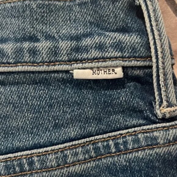 MOTHER DENIM The Stunner Ankle Fray Crate Digger 26 HARDLY WORN! $258 - Picture 9 of 15
